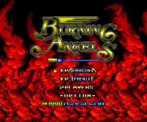 Burning Angels (Japan) Screenshot